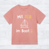 Baby-Shirt »Mit DIR im Boot«