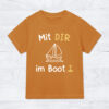 Baby-Shirt »Mit DIR im Boot«