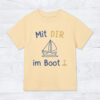 Baby-Shirt »Mit DIR im Boot«