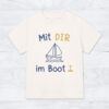 Baby-Shirt »Mit DIR im Boot«