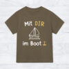 Baby-Shirt »Mit DIR im Boot«