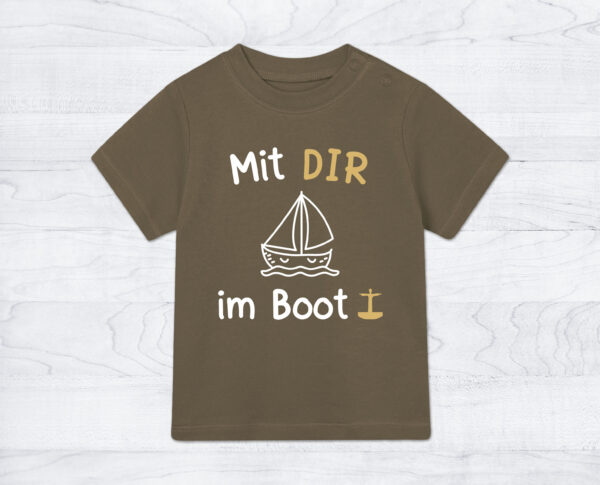 Baby-Shirt »Mit DIR im Boot«