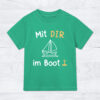 Baby-Shirt »Mit DIR im Boot«