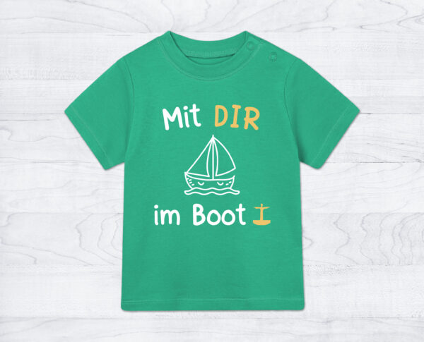 Baby-Shirt »Mit DIR im Boot«