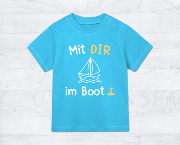 Baby-Shirt »Mit DIR im Boot«