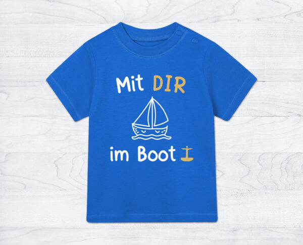 Baby-Shirt »Mit DIR im Boot«