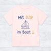 Baby-Shirt »Mit DIR im Boot«