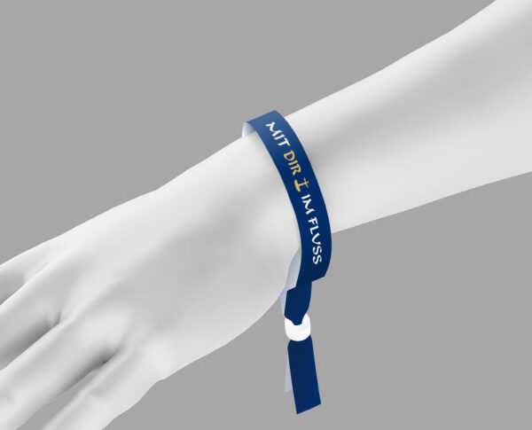 Freundschaftsbändchen »Mit Dir im Fluss«