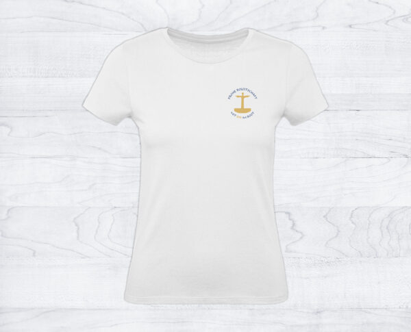 Damen T-Shirt »Frohe Bo(o)tschaft«