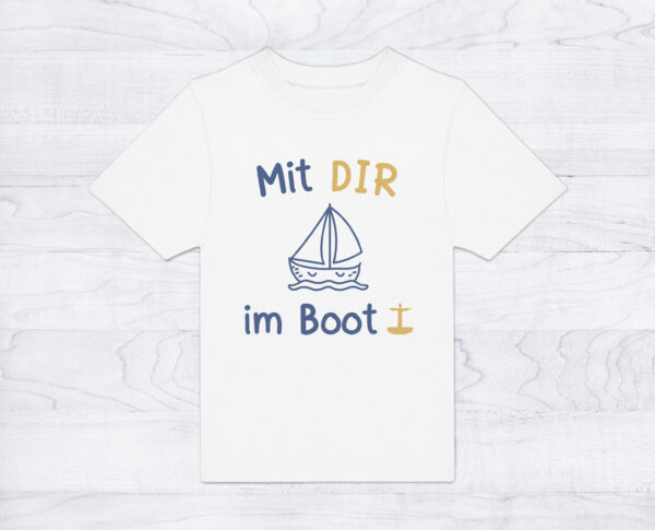 Kinder T-Shirt »Mit DIR im Boot«