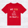 Kinder T-Shirt »Mit DIR im Boot«