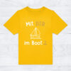 Kinder T-Shirt »Mit DIR im Boot«