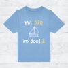 Kinder T-Shirt »Mit DIR im Boot«