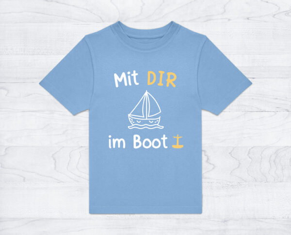 Kinder T-Shirt »Mit DIR im Boot«