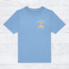 10_Kindershirt_Logo_sky-blue Kinder T-Shirt »Frohe Bo(o)tschaft«