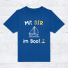 Kinder T-Shirt »Mit DIR im Boot«