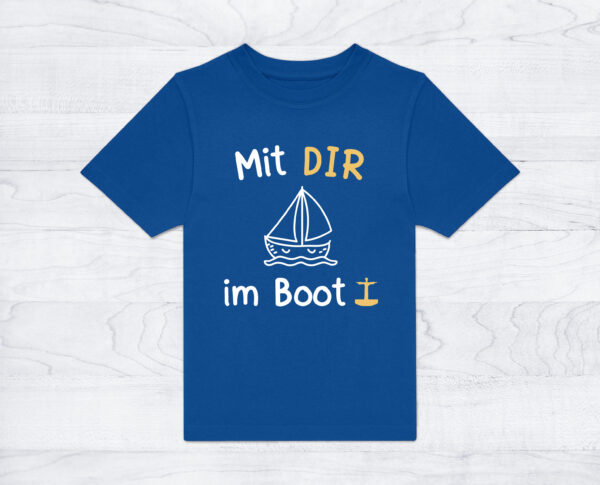 Kinder T-Shirt »Mit DIR im Boot«