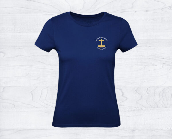 Damen T-Shirt »Frohe Bo(o)tschaft«