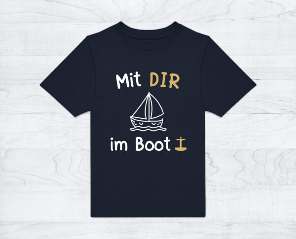 Kinder T-Shirt »Mit DIR im Boot«