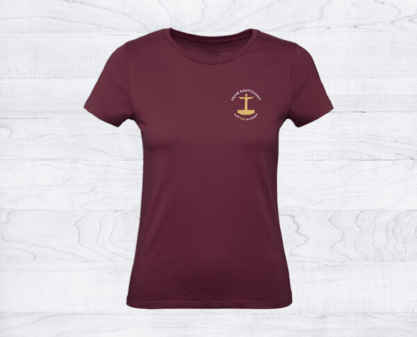 Damen T-Shirt »Frohe Bo(o)tschaft«