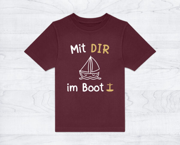 Kinder T-Shirt »Mit DIR im Boot«