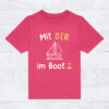 Kinder T-Shirt »Mit DIR im Boot«