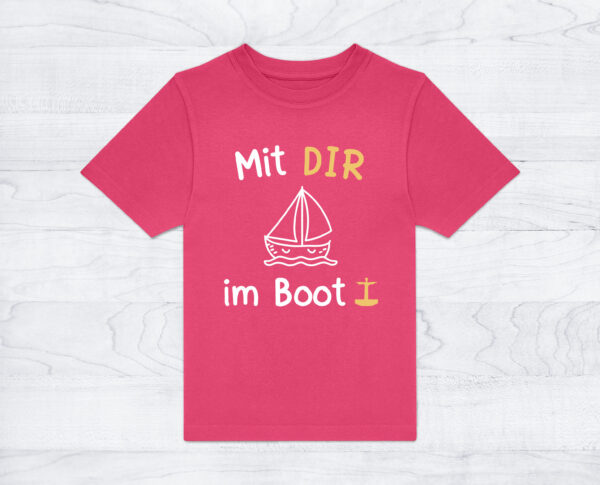 Kinder T-Shirt »Mit DIR im Boot«