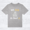 Kinder T-Shirt »Mit DIR im Boot«
