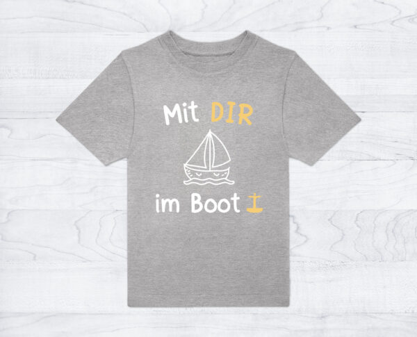Kinder T-Shirt »Mit DIR im Boot«