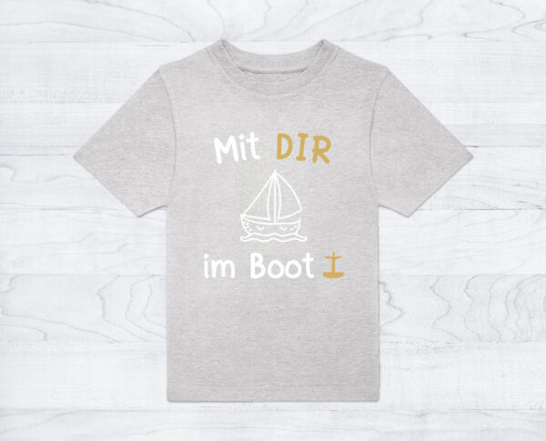 Kinder T-Shirt »Mit DIR im Boot«