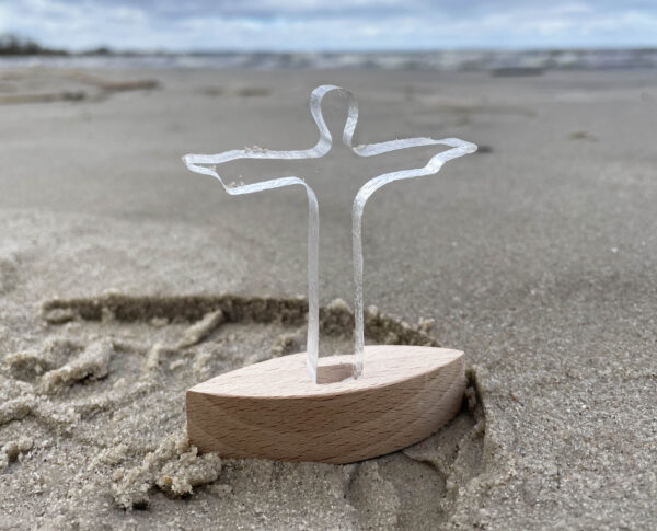 Figur »Mit Dir im Boot« (Acrylglas)